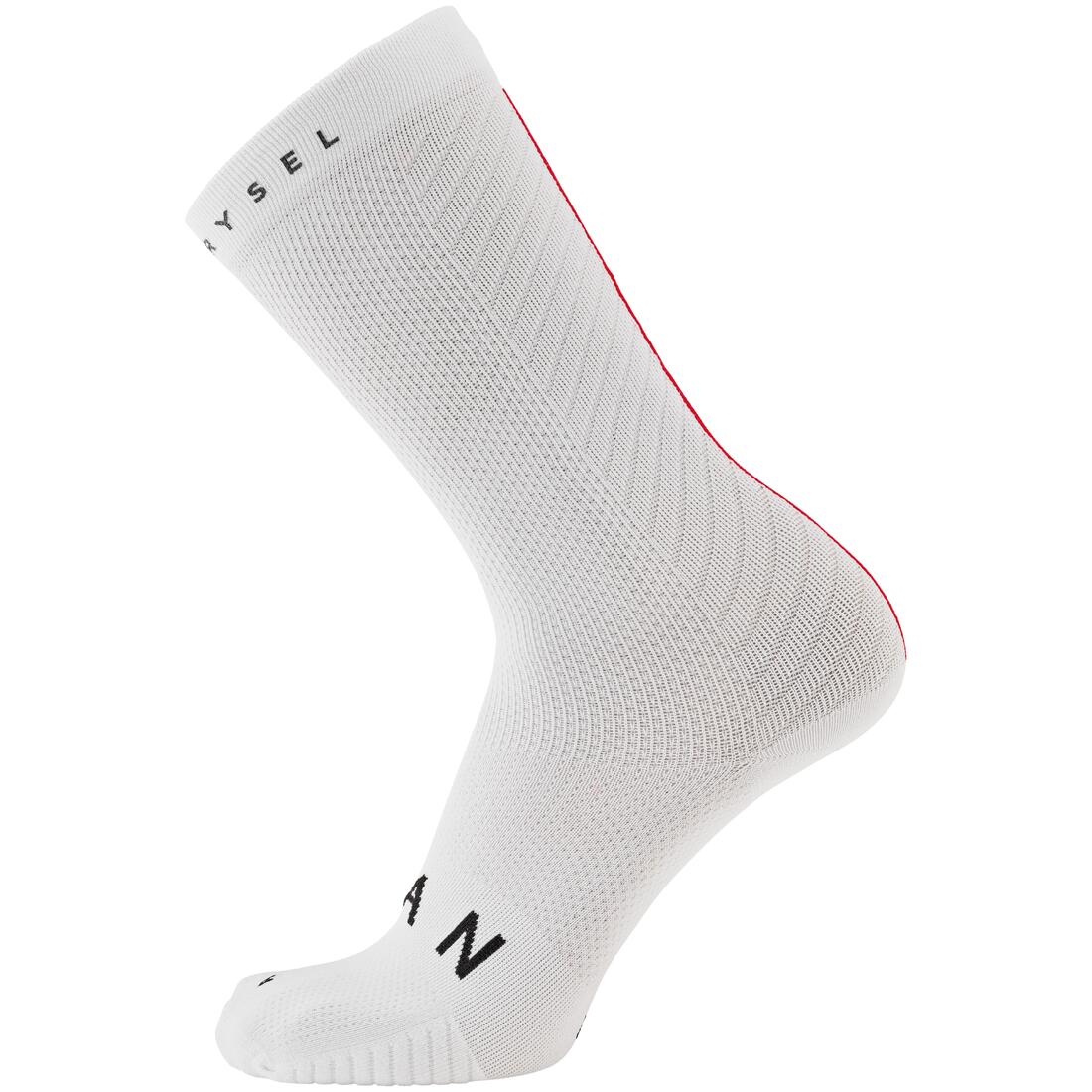 CALCETINES CICLISMO CARRETERA RÉPLICA COFIDIS BLANCOS