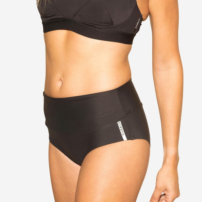 Braga bikini Mujer natación moldeador negra. Disponible en talla grande, photo 5 of 4