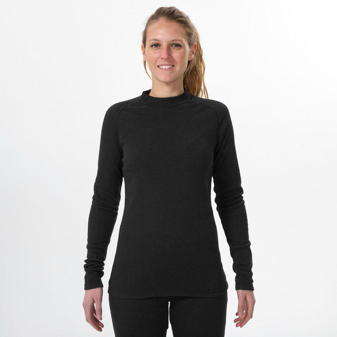 Camiseta térmica interior de esquí y nieve Mujer Wedze Ski BL100, photo 10 of 9