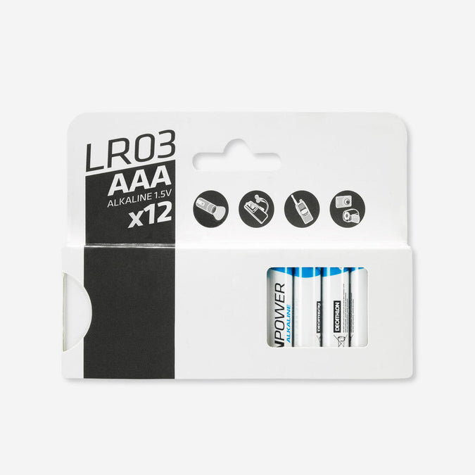 Pilas Alcalinas Camping Forclaz AA LR03 Lote x12 Unidades, photo 3 of 2