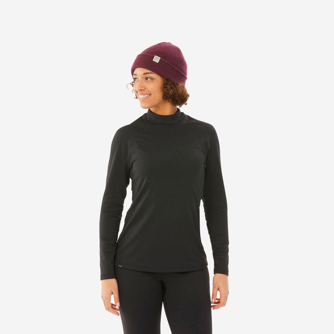 Camiseta térmica interior de esquí y nieve Mujer Wedze BL500, photo 4 of 3