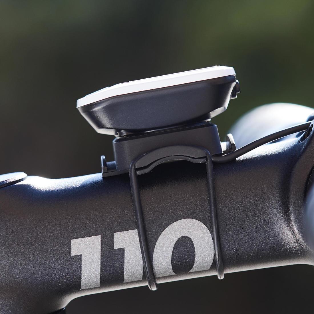 CUENTAKILÓMETROS BICICLETA B'TWIN 100 - CON CABLE (5 FUNCIONES)