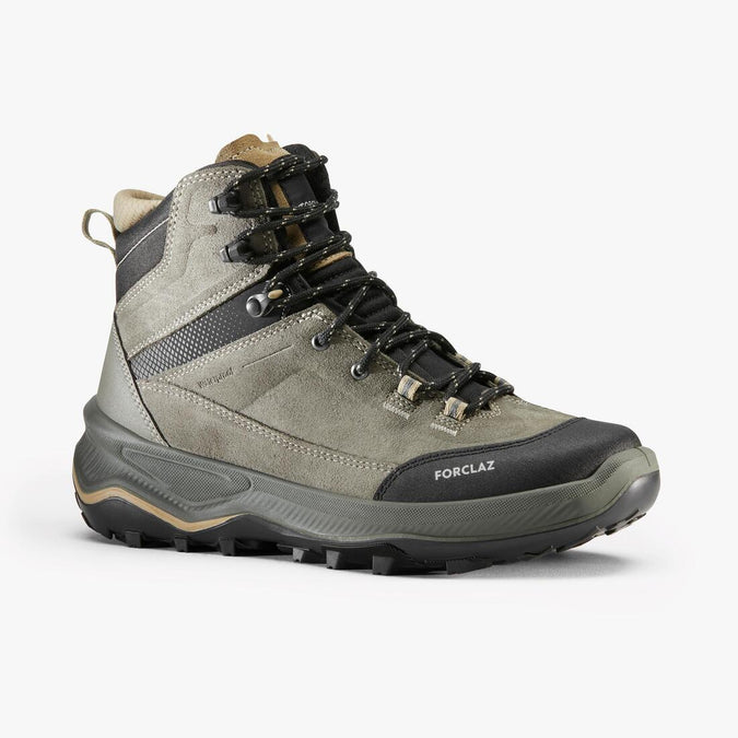 Botas de montaña y trekking impermeables de piel Mujer Forclaz MT100, photo 7 of 6