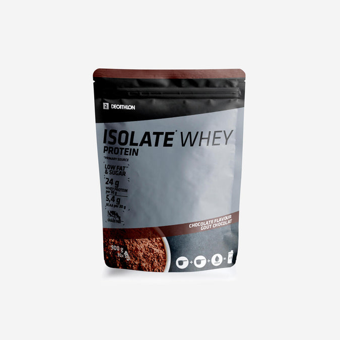 





PROTEINA WHEY  ISOLATE 24g de suero de leche sabor CHOCOLATE 900 g, photo 1 of 4