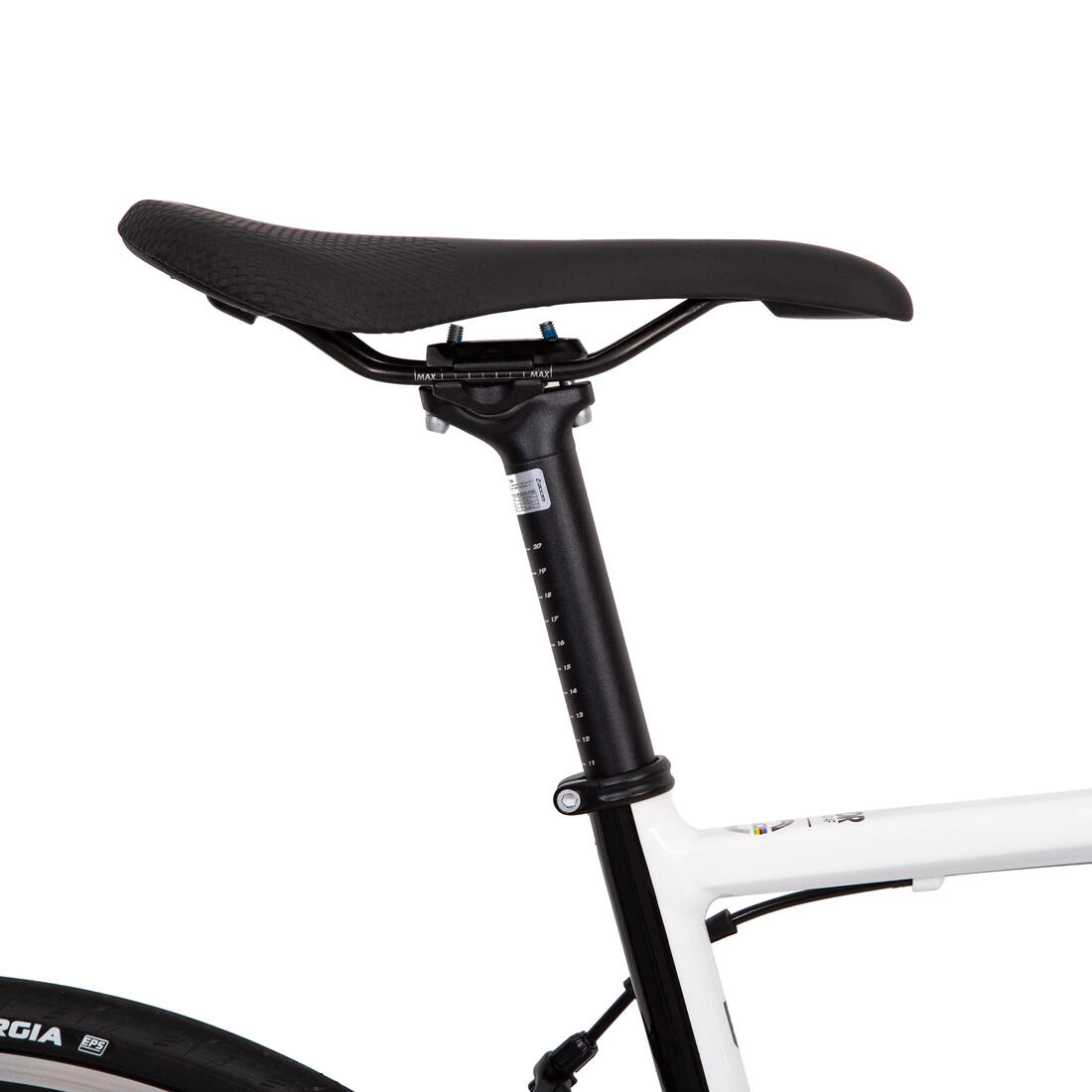 Bicicleta de ruta blanco af 105
