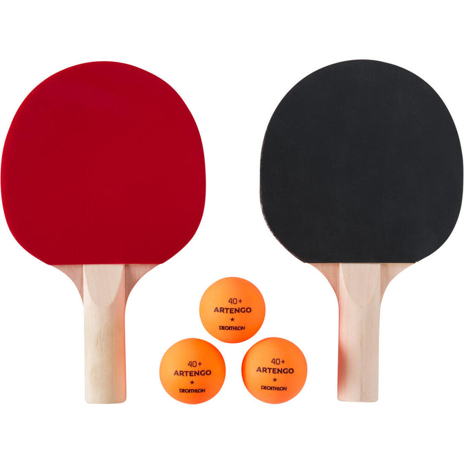 





Set palas pequeñas ping pong y 3 pelotas PPR 100, photo 1 of 8