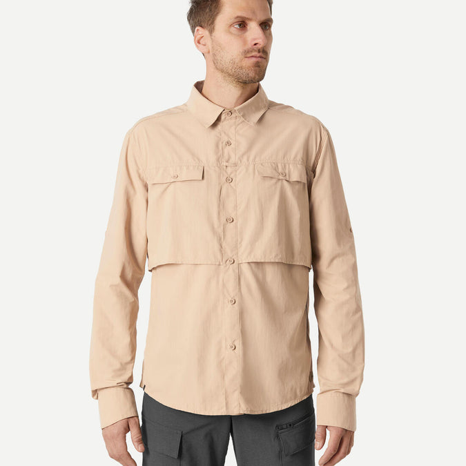 





Camisa de Montaña y Trekking Hombre Forclaz Desert 500 Anti-UV Beige, photo 1 of 7