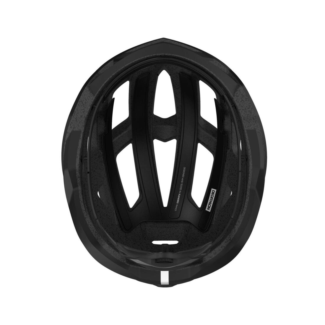CASCO CICLISMO RACER NEGRO
