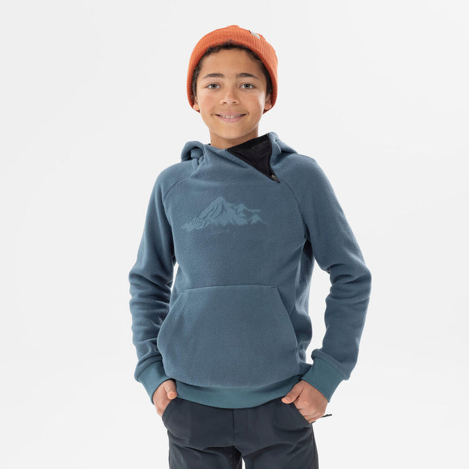 





Sudadera polar de montaña y trekking con capucha Niños 7-15 años Quechua NH100, photo 1 of 6