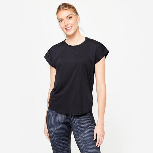 





Camiseta Holgada Cardio Training Mujer Negro Corte Láser