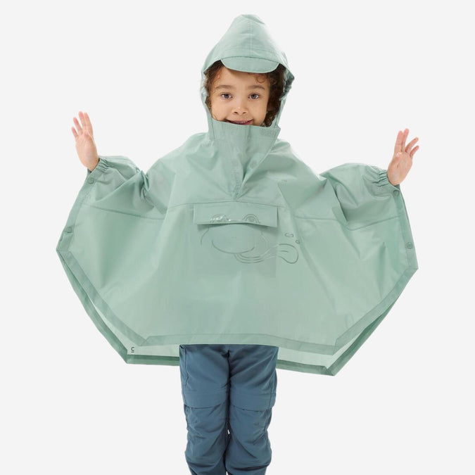 





Poncho impermeable de montaña y trekking Niños 2-6 años Quechua MH100, photo 1 of 7