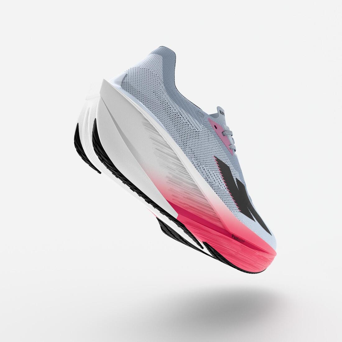 Zapatillas Running asfalto Kiprun Kipstorm Tempo Hombre - gris y