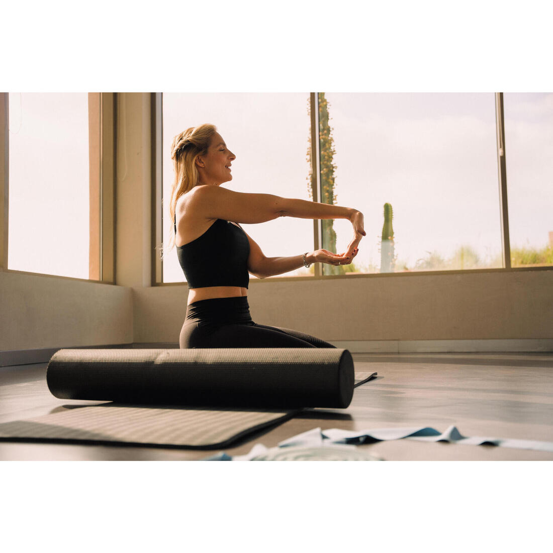 Reodoeer Foam Roller Black 黒 Amazon | Reodoeer フォームローラー ヨガポール 筋筋膜リリース