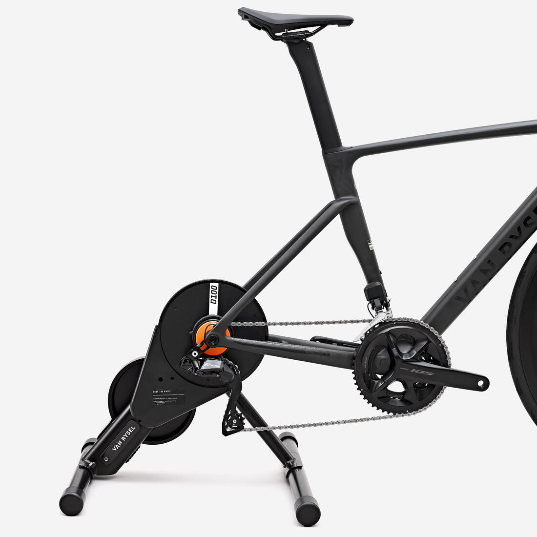 Rodillo Bicicleta D100 Transmisión Directa + Zwift Cog & Click