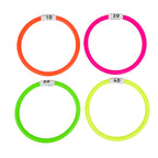 Rosa chicle pastel fluorescente